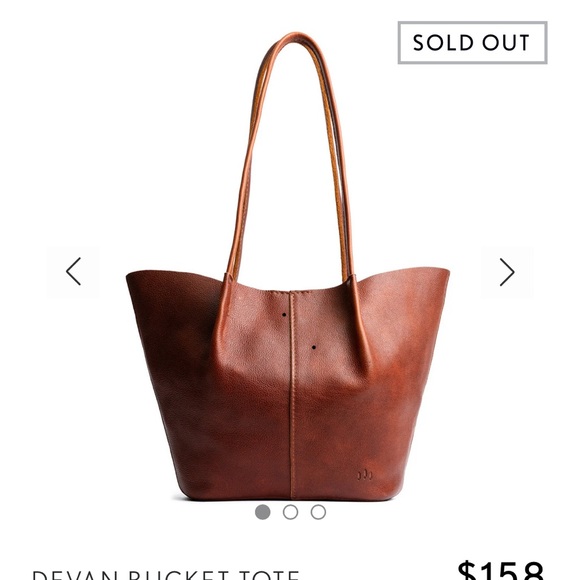 Portland Leather Large Devan Tote - Picture 6 of 6